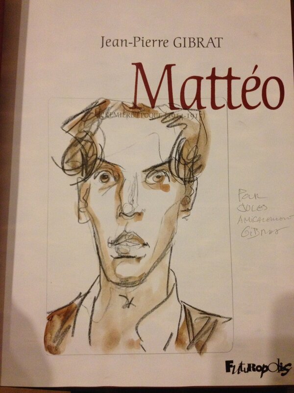 Matteo by Jean-Pierre Gibrat - Sketch