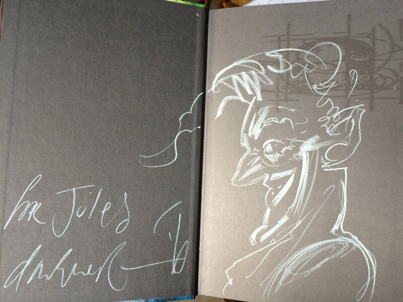 Joker by Dave McKean - Sketch