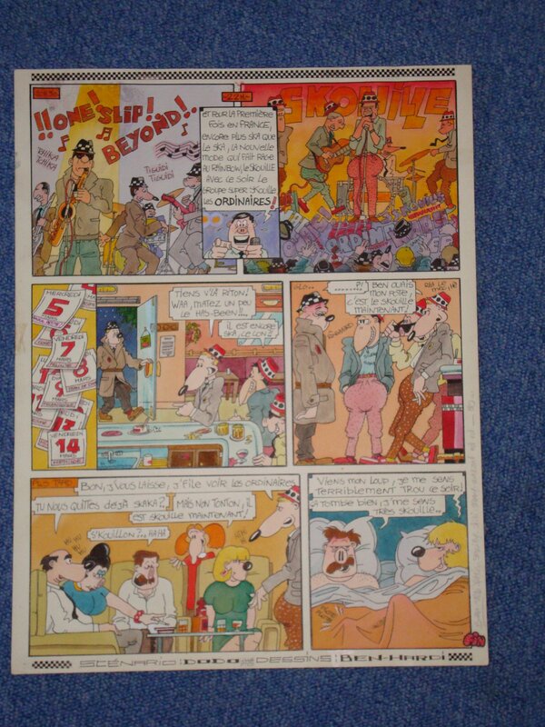 Les CLOSH par Ben Radis - Planche originale