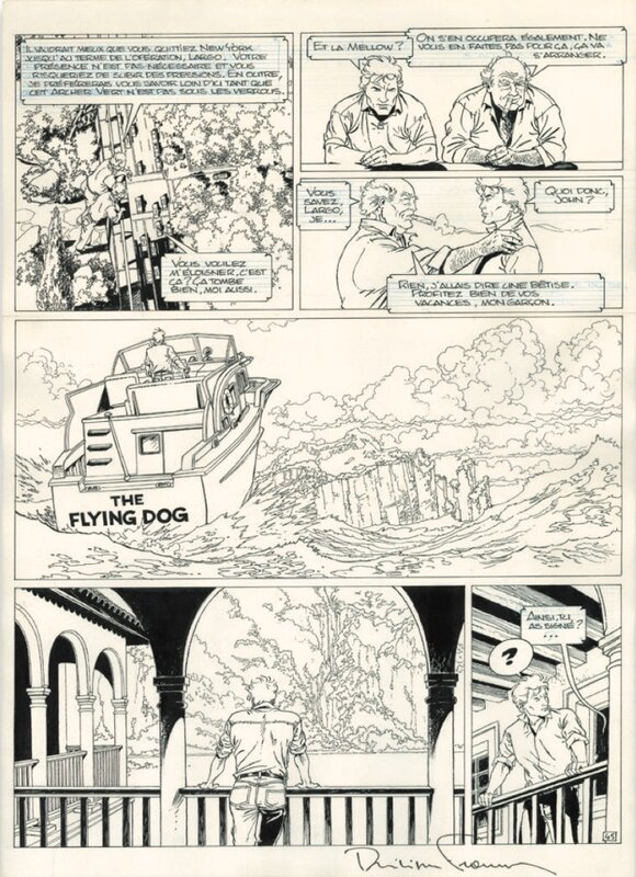 Largo Winch-O.P.A by Philippe Francq - Comic Strip