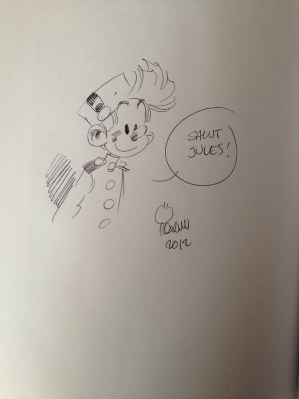Spirou by Yoann - Sketch