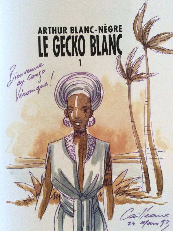 Arthur Blanc-Nègre by Christian Cailleaux - Sketch