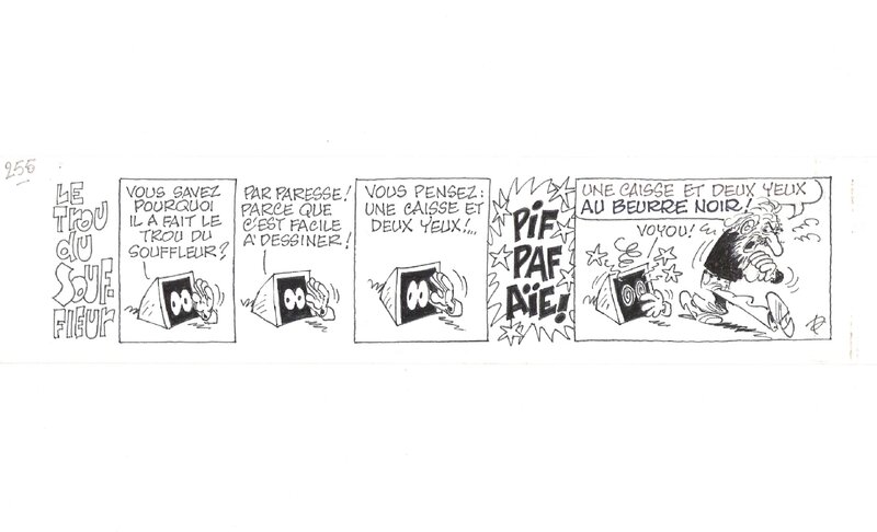 Paul Deliège, Le TROU DU SOUFFLEUR - Comic Strip