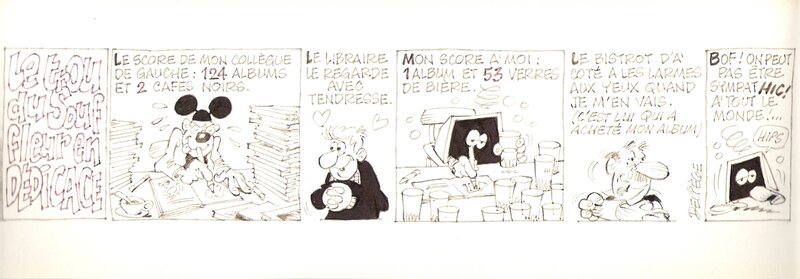 Paul Deliège, Le TROU DU SOUFFLEUR - Comic Strip
