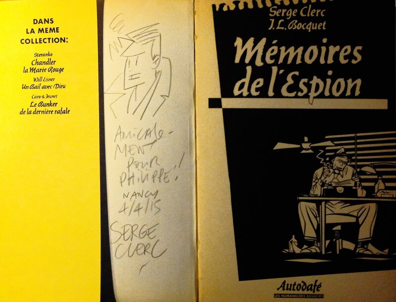 Serge Clerc, Mémoires de l'Espion - Sketch