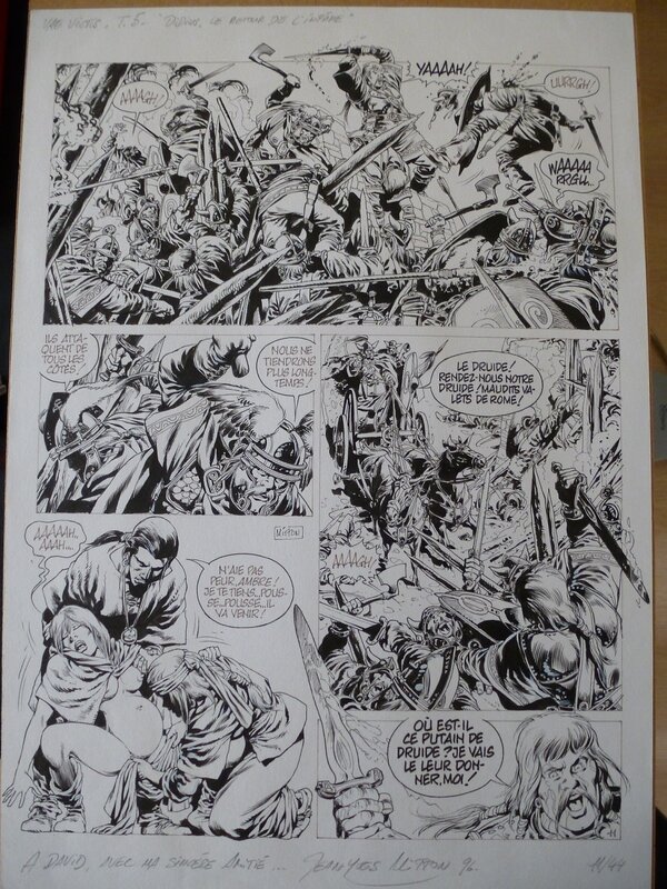 Jean-Yves Mitton, Vae Victis Tome 5 Planche 11 - Comic Strip