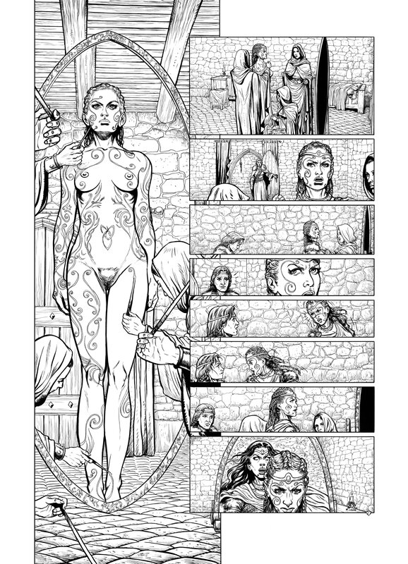 Merlin t12 page27 by Eric Lambert - Comic Strip