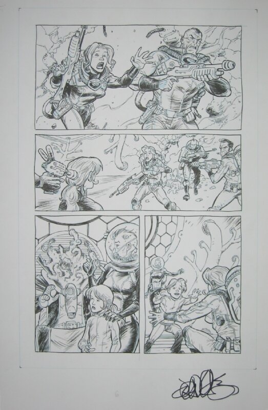 Fear Agent #27 p.06 by Tony Moore, John Lucas - Comic Strip