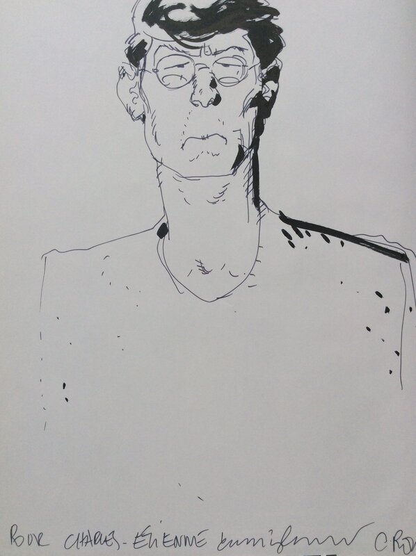 Julius Antoine by Christian Rossi - Sketch