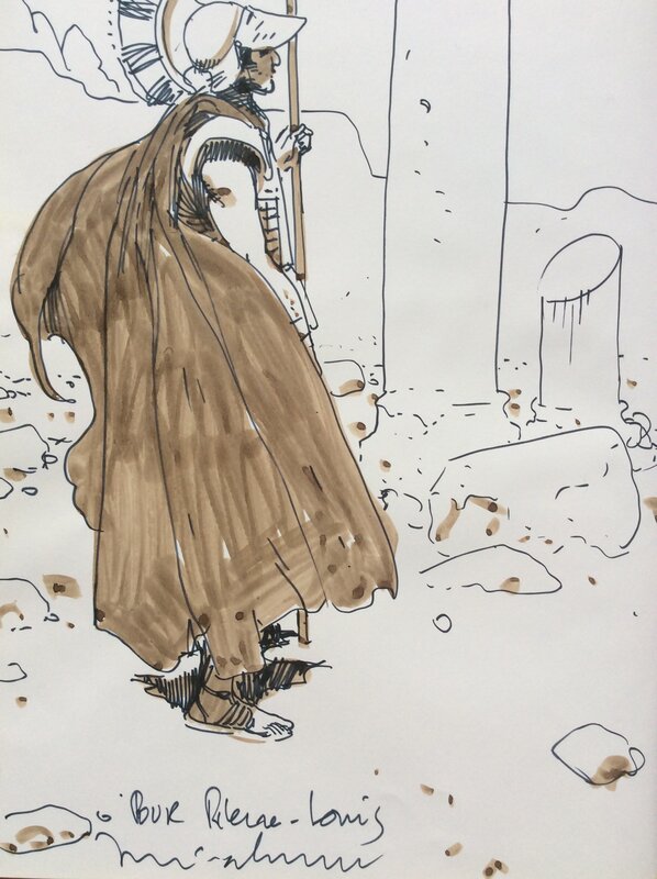 Tirésias by Christian Rossi - Sketch