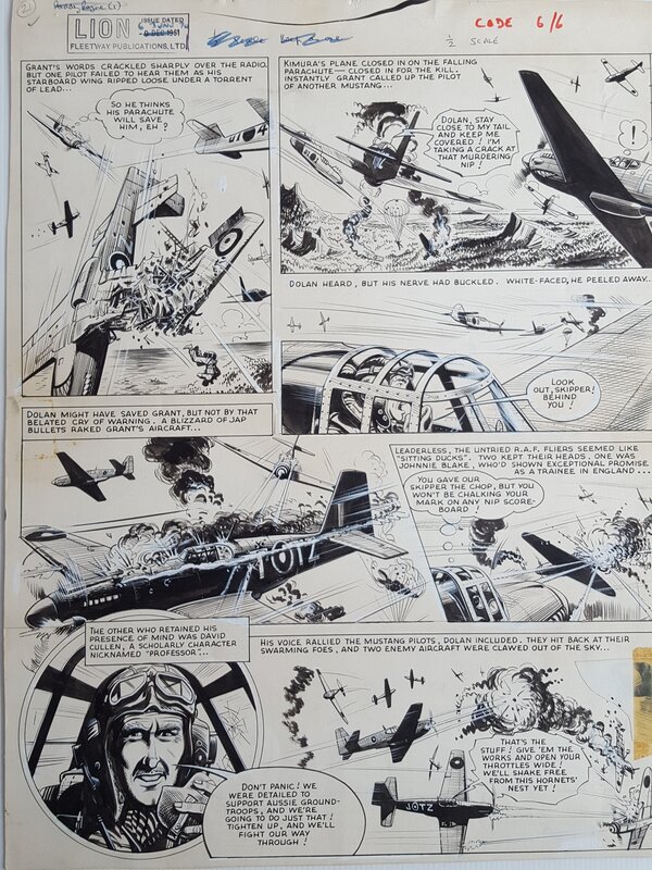 Paddy payne par Joe Colquhoun - Planche originale