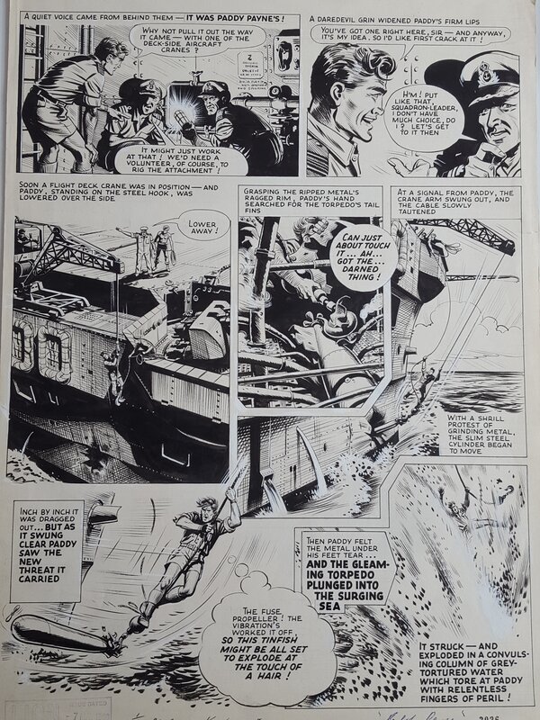 Paddy payne par Joe Colquhoun - Planche originale