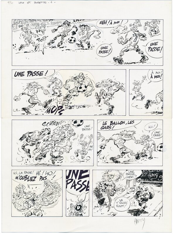Marc Hardy, Lolo& Sucette, gag 7 - Comic Strip