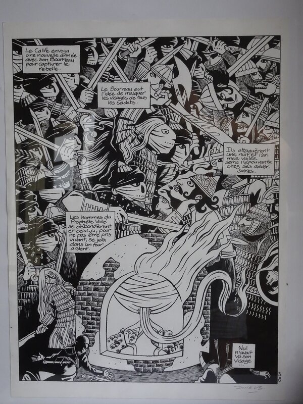 David B., Les chercheurs de trésor - tome 1 - L'ombre de Dieu - Comic Strip