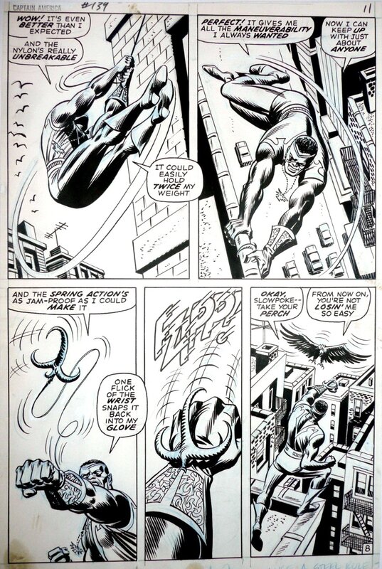 John Romita, Captain AMERICA #139 - Planche originale