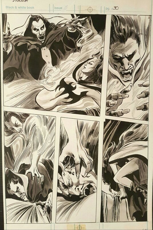 Gene Colan, Tom Palmer, Dracula vs Lilith by Colan - Planche originale