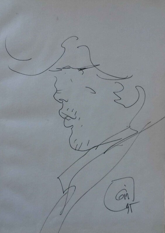 Blueberry par Jean Giraud - Dédicace