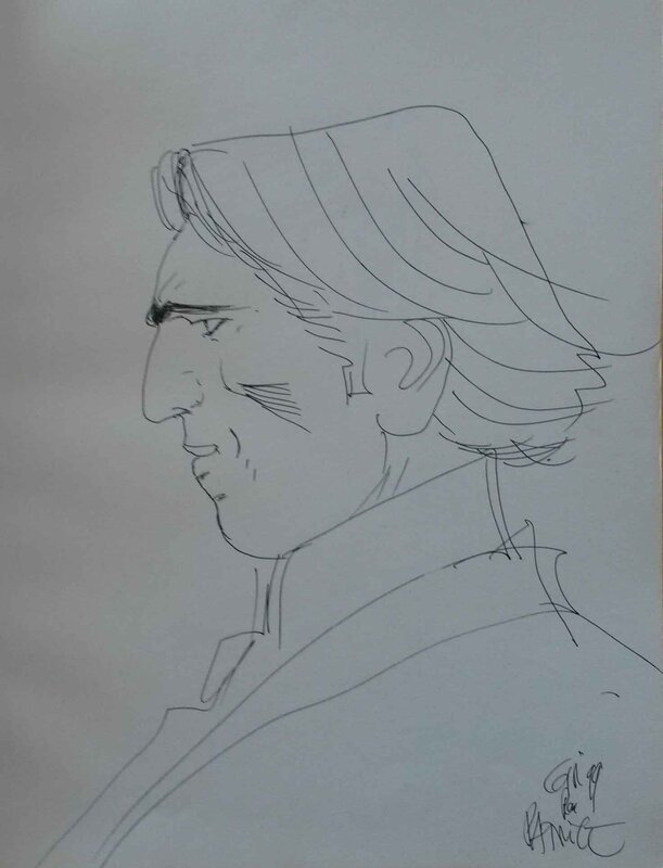 Tennessee Blake par Jean Giraud - Dédicace