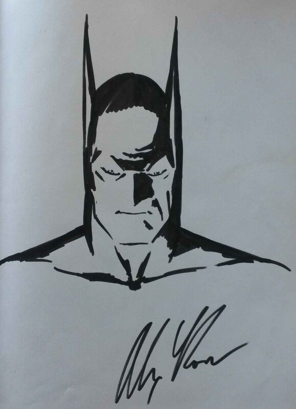 Batman by Alex Ross - Sketch