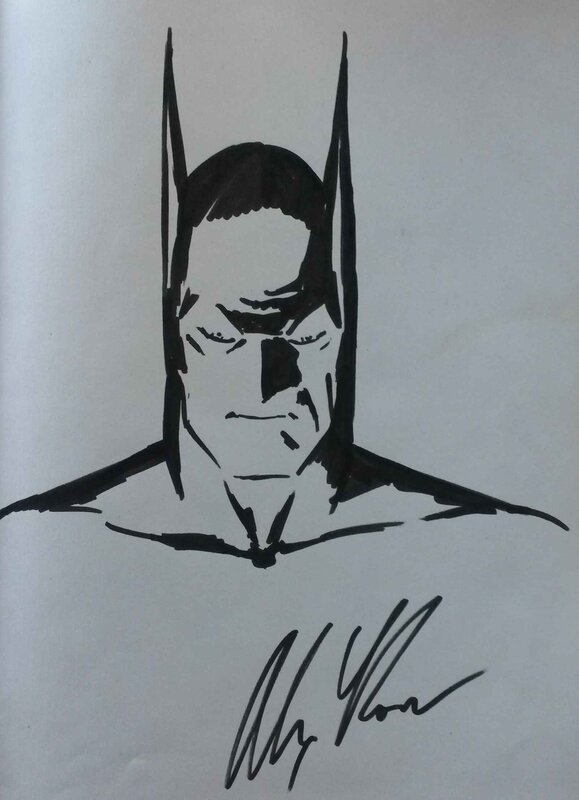 Top 87+ imagen alex ross batman sketch