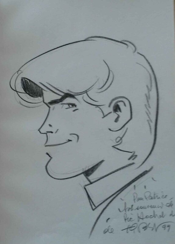 Ric Hochet by Tibet - Sketch