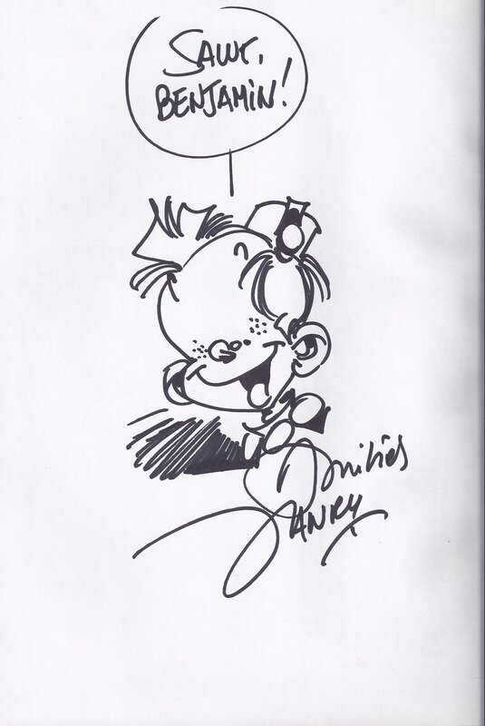 Janry, Le petit Spirou - T8 - Sketch