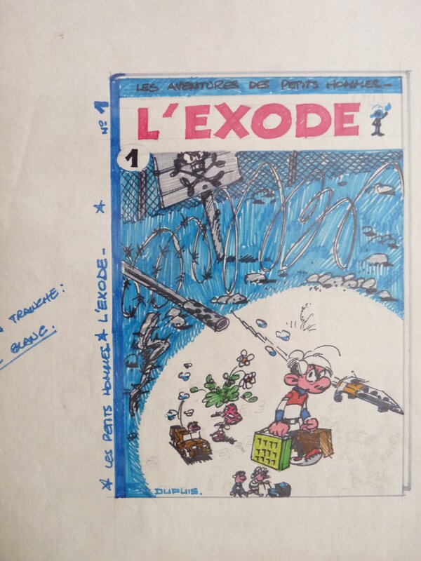Les PETITS HOMMES par Pierre Seron - Œuvre originale