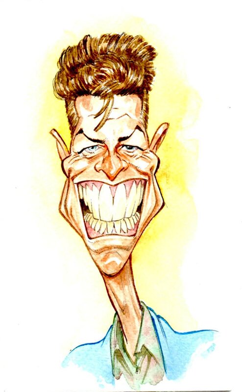 Davie Bowie par Maëster - Illustration originale
