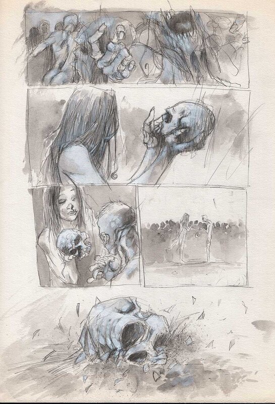 Ashley Wood, Deadside Book II Page 26 - Planche originale