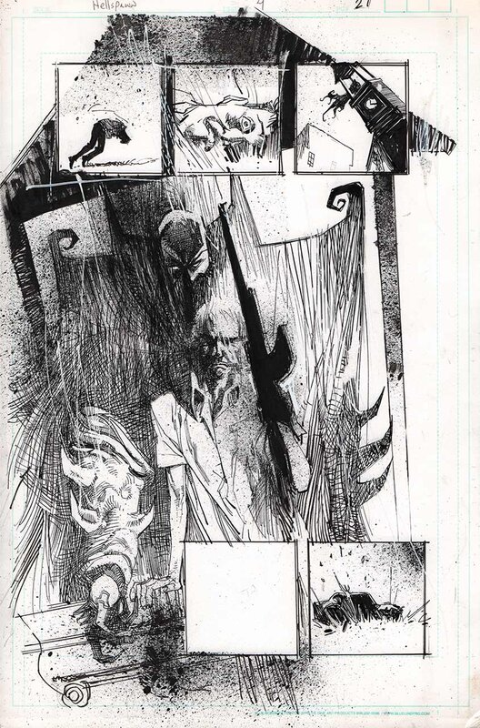 Ashley Wood, Hellspawn #4 page 21 - Planche originale