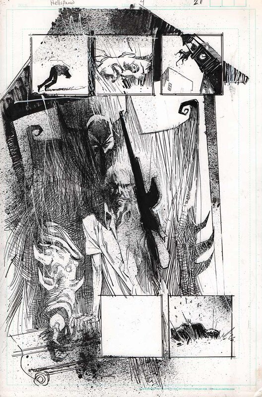 For sale - Ashley Wood, Hellspawn #4 page 21 - Comic Strip