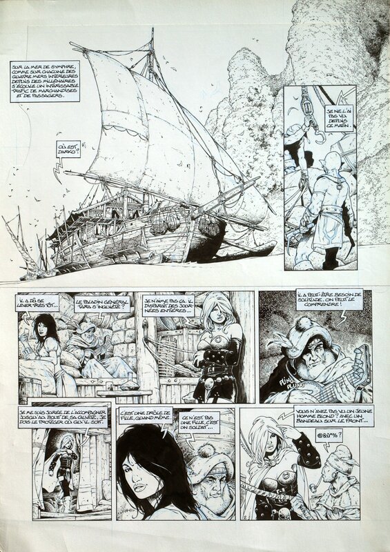 Philippe Pellet, Scotch Arleston, Les forêts d'Opale – Tome#4 - Les Geôles de Nénuphe - Comic Strip