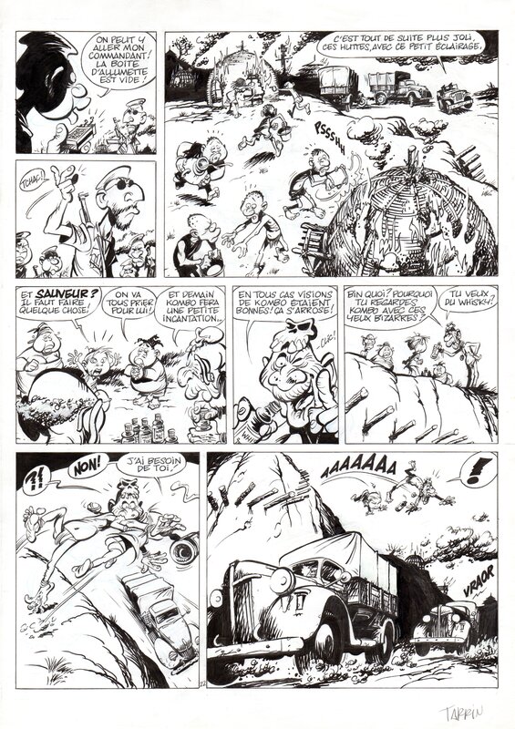 Fabrice Tarrin, Violine planche 22 du tome 2 - Planche originale