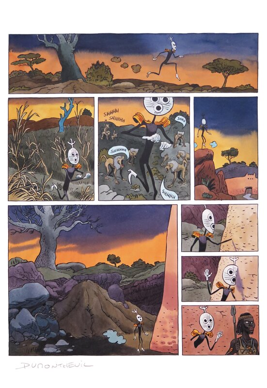 LA COLONNE t2 p24 by Nicolas Dumontheuil, Christophe Dabitch - Comic Strip