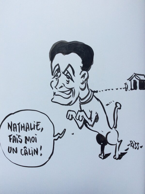 Riss, La face cachée de Sarkozy - Sketch
