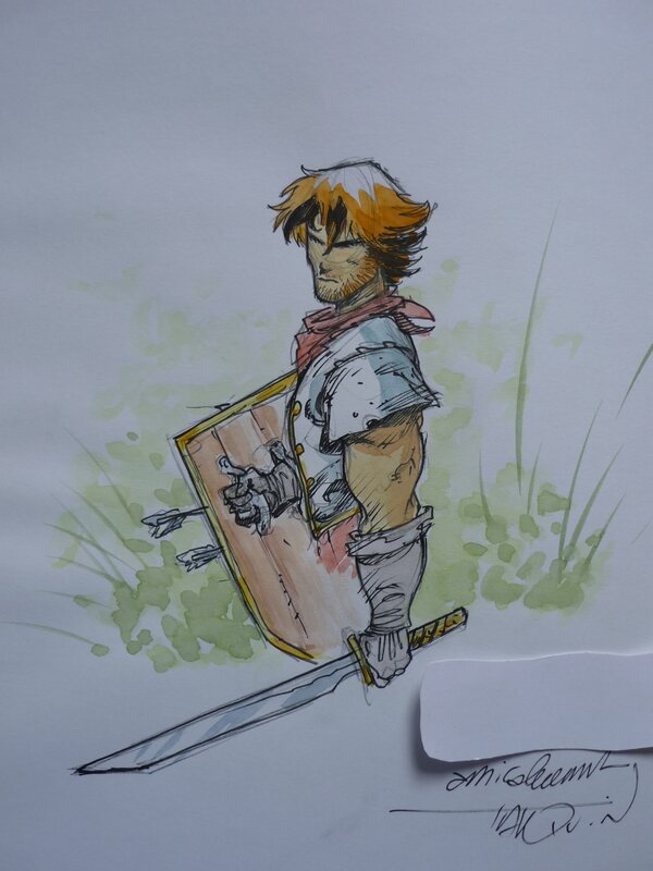 Lanfeust DE TROY by Didier Tarquin, Lyse - Sketch