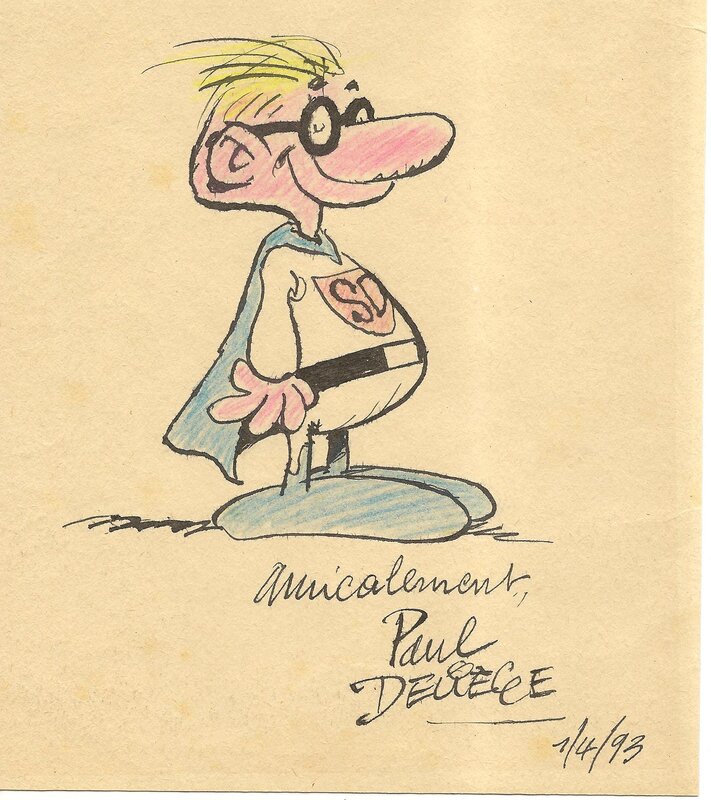 Superdingue by Paul Deliège - Sketch
