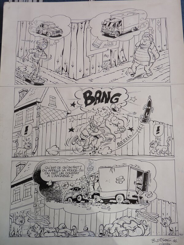 Arnold LE REVEUR by Bruno Di Sano - Comic Strip