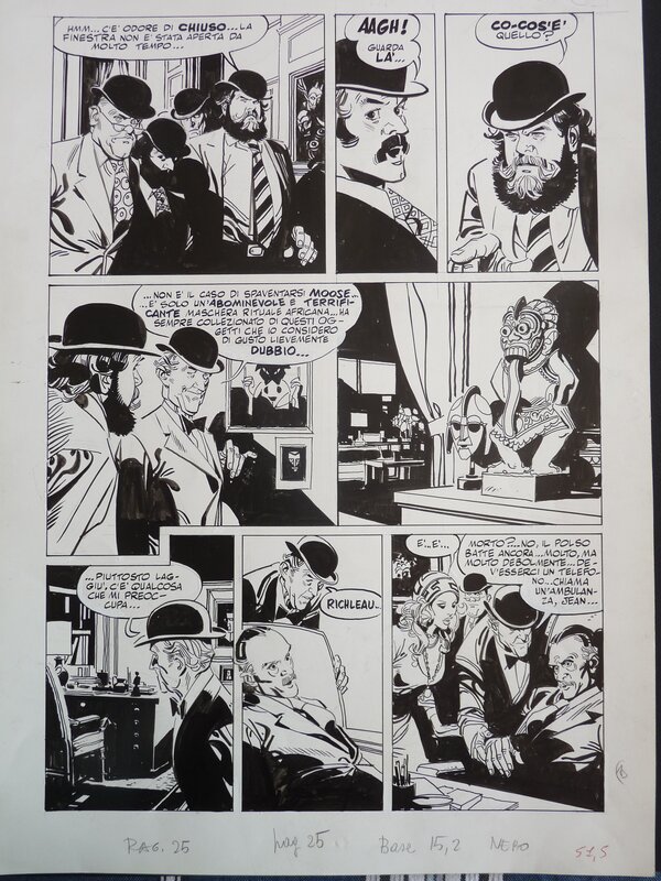 Les GENTLEMEN by Ferdinando Tacconi - Comic Strip