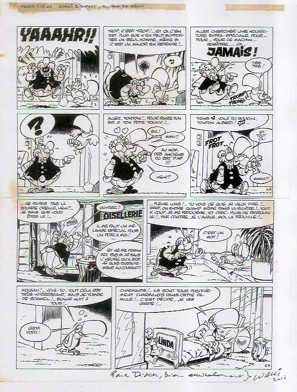 Touky LE TOUCAN par Walli, Bob De Groot - Planche originale