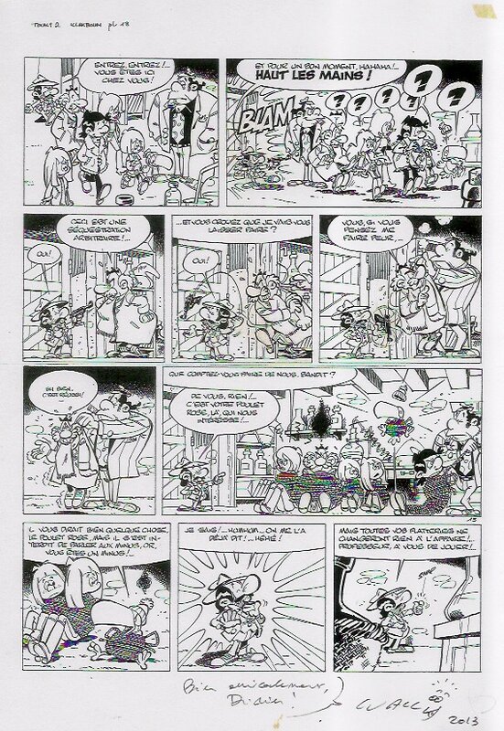 Touky LE TOUCAN par Walli, Bob De Groot - Planche originale