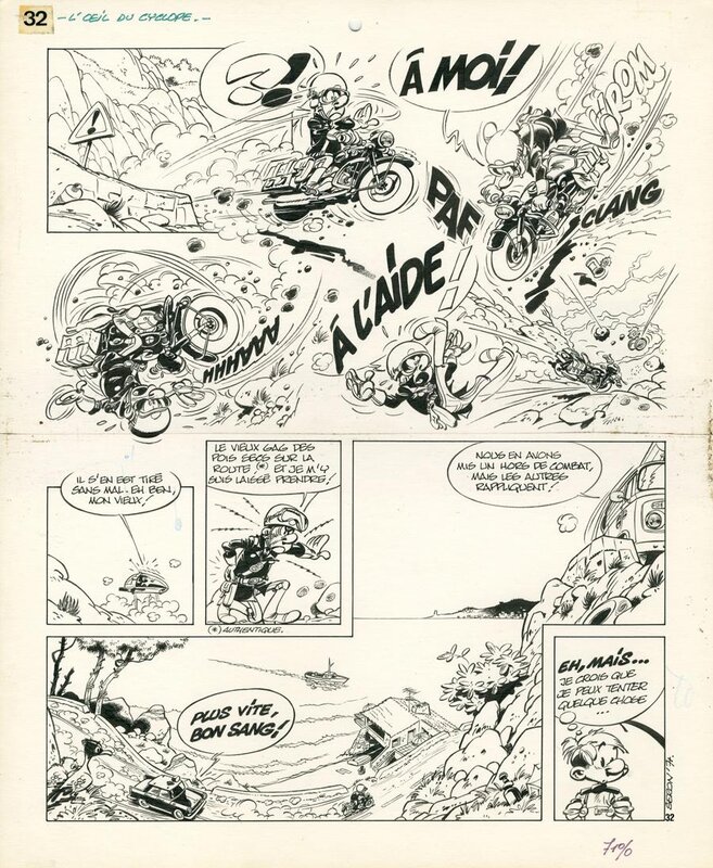L'œil du cyclope by Pierre Seron, Hao, Mittéï, Vittorio Leonardo - Comic Strip