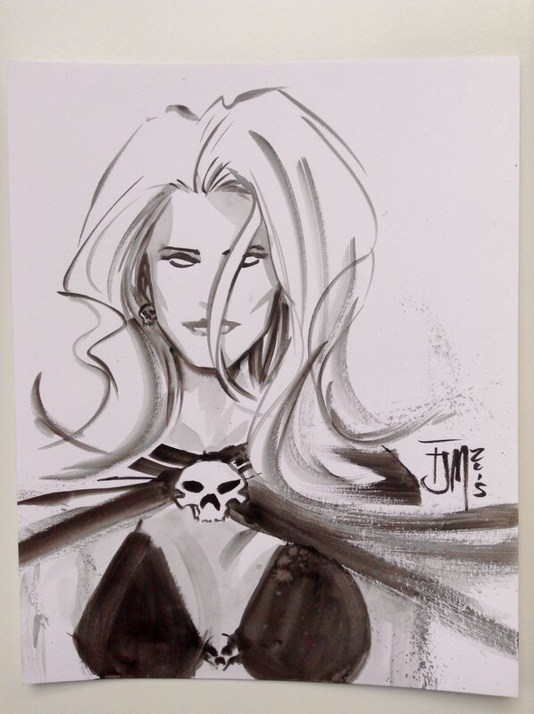 Lady Death by Francis Manapul - Sketch