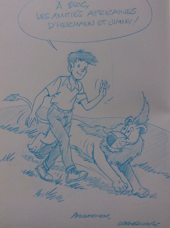 Jimmy Tousseul by Daniël Desorgher - Sketch