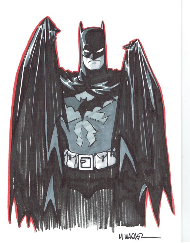 Matt Wagner Batman - Original Illustration