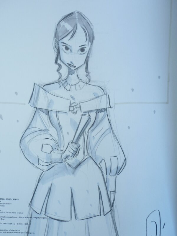 Belladone by Pierre Alary - Sketch