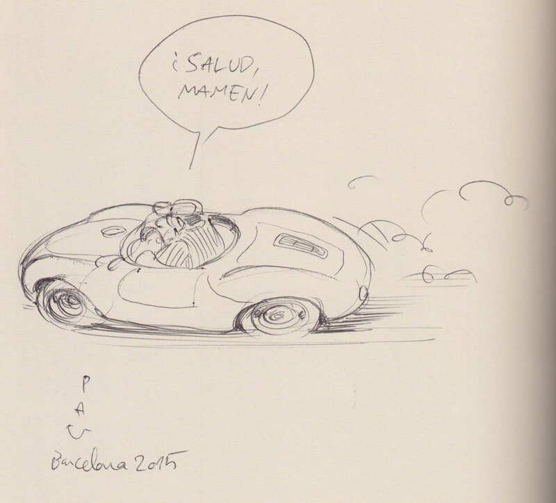 La voiture. by Pau - Sketch