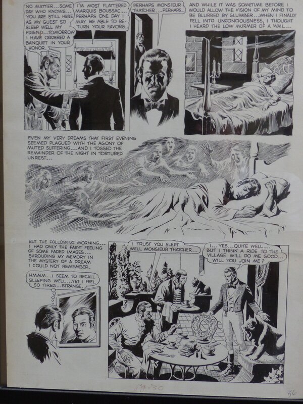 Reed Crandall, Room for a Guest CREEPY # 24 - Planche originale