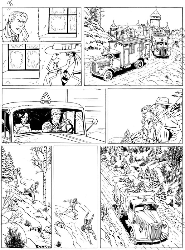 Philippe Chapelle, Harry Dickson gardiens du diable p 35 - Comic Strip