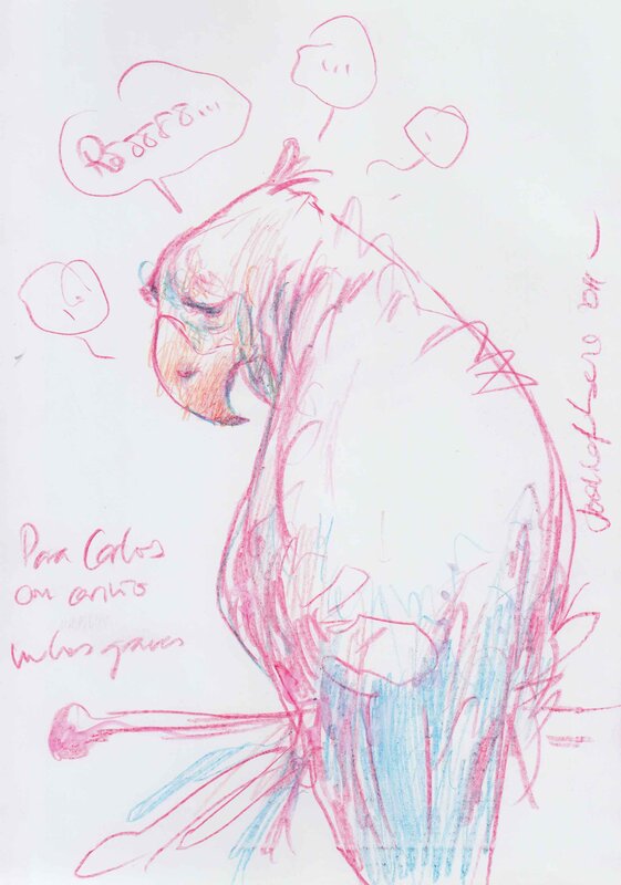 Parrot by Jordi Lafebre - Sketch